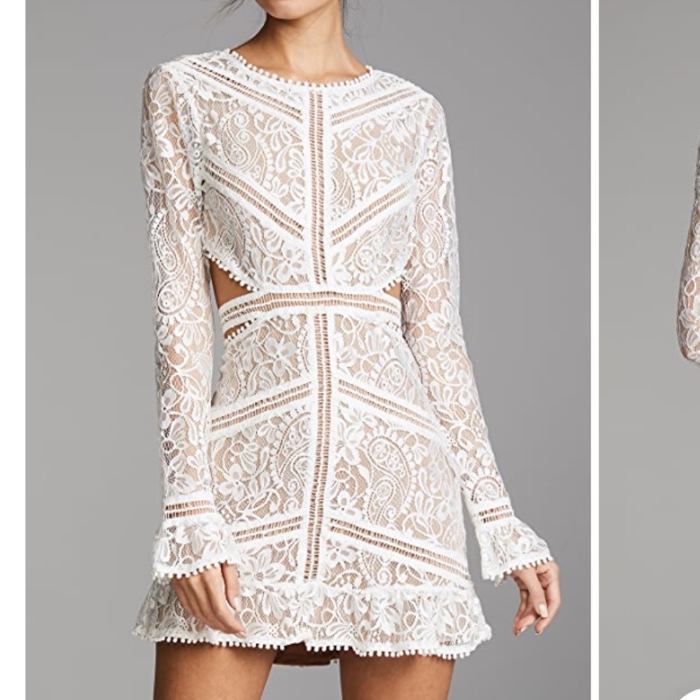 NWT For Love & Lemons Emerie Dress SZ S